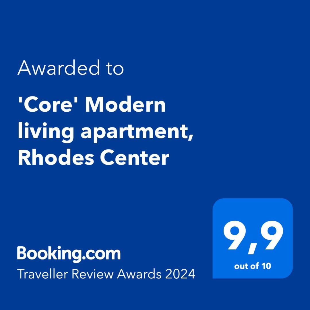'Core' Modern Living Apartment, Rhodes Center Rhodes City Dış mekan fotoğraf